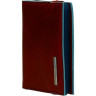 Чехол для карт PIQUADRO Blue Square PP1395B2/R, красный